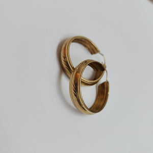 ARRACADAS PAR ORO 14 K 4,60 GRMS (SEMINUEVO)