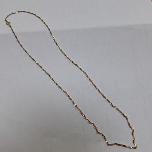 CADENA ORO, ORO COMBINADO 10 K 1.8 GRMS (SEMINUEVO)