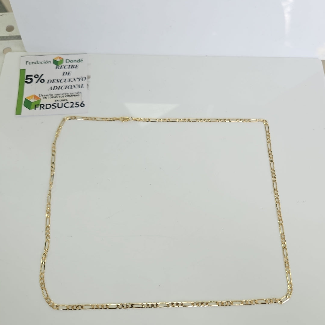 CADENA 3X1 14K 60 CM 7.8 GR (NUEVO)