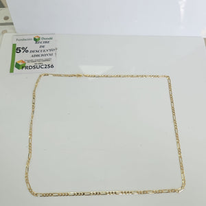 CADENA 3X1 14K 60 CM 7.8 GR (NUEVO)