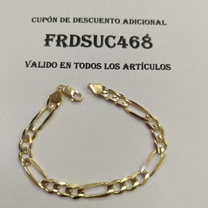 PULSERA 3X1 14K 21 CM 13.8 GR (NUEVO)