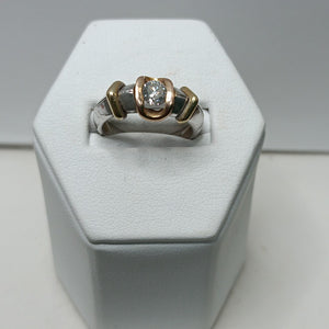 ANILLITO ORO,ORO BLANCO 14 K 4,40 GRMS (SEMINUEVO)