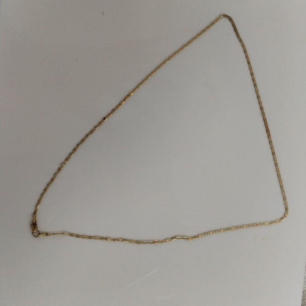 CADENA ORO, ORO COMBINADO 10 K 3.3 GRMS (SEMINUEVO)