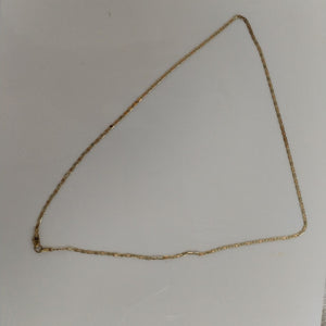 CADENA ORO, ORO COMBINADO 10 K 3.3 GRMS (SEMINUEVO)