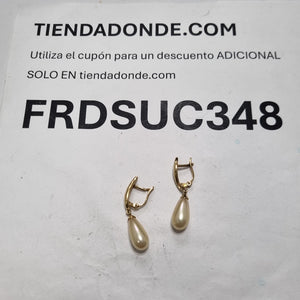 ARETES PAR ORO 14 K 5.3 GRMS (SEMINUEVO)