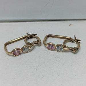 ARETES PAR ORO 10 K 2,90 GRMS (SEMINUEVO)