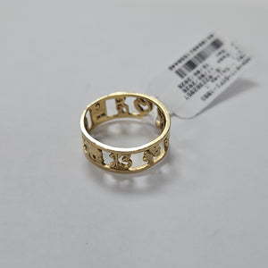 ANILLO ORO 14 K 3,10 GRMS (SEMINUEVO)