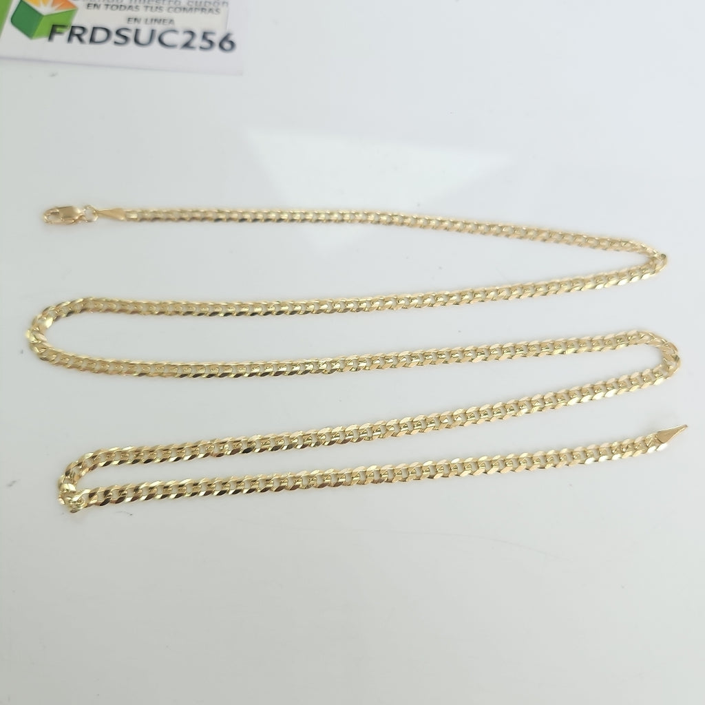 CADENA BARBADA 14K 60 CM 10 GR (NUEVO)