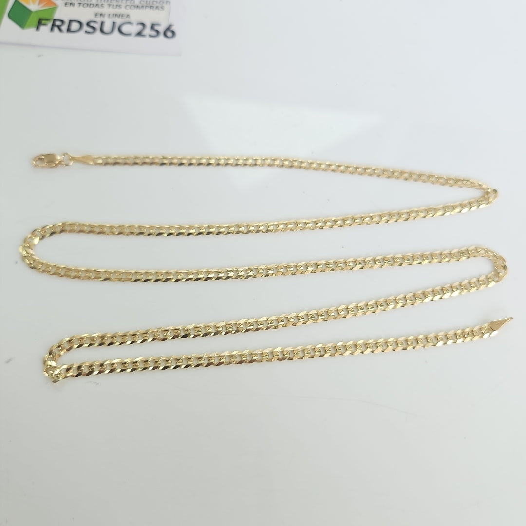 CADENA BARBADA 14K 60 CM 10 GR (NUEVO)