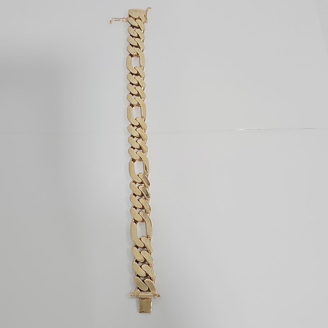 PULSERAS CABALLERO ORO 14K 21.9 (NUEVO)