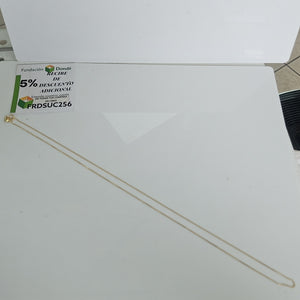 CADENA VENECIANO 14K 55 CM 1.7 GR (NUEVO)