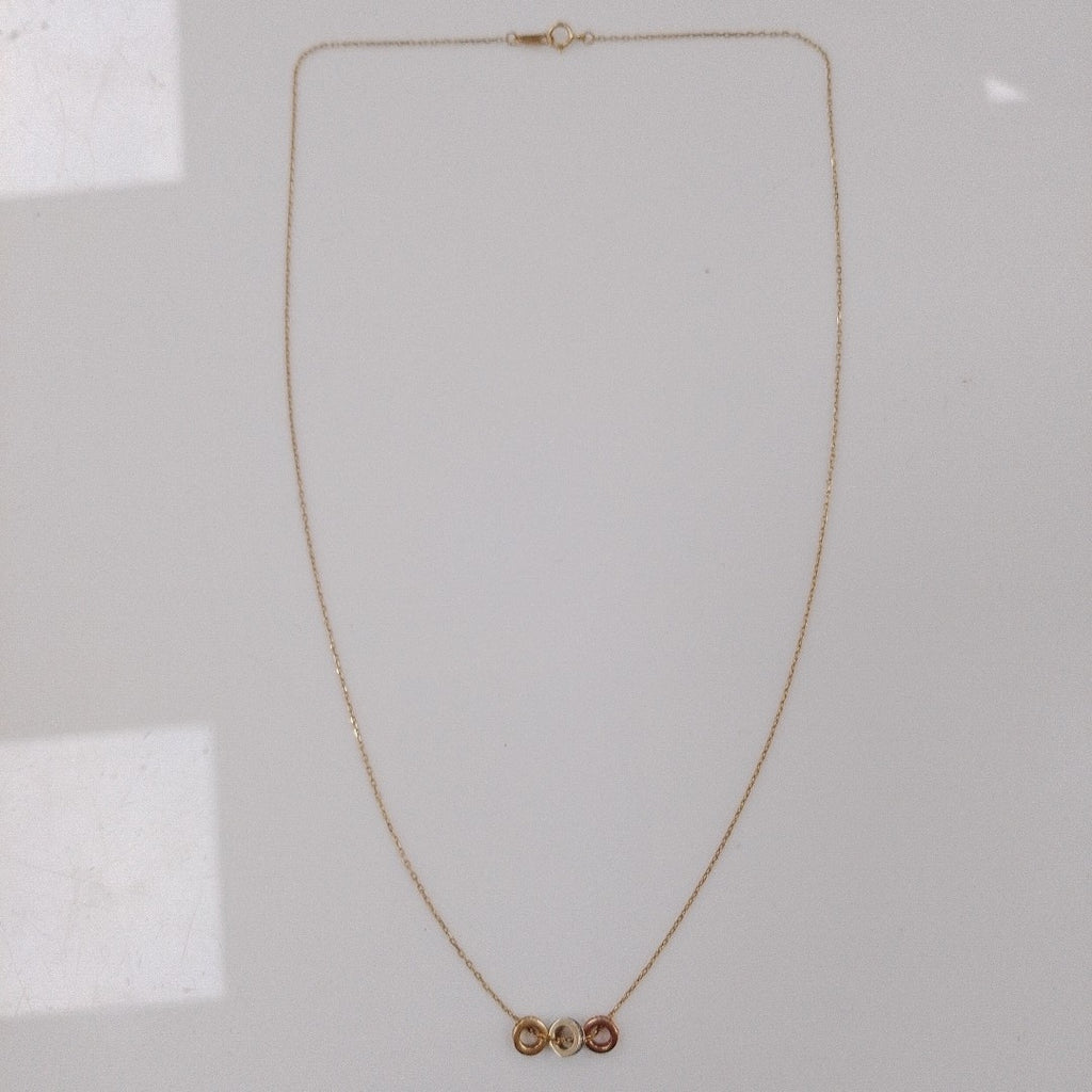 GARGANTILLA ORO 14 K 1.7 GRMS (SEMINUEVO)