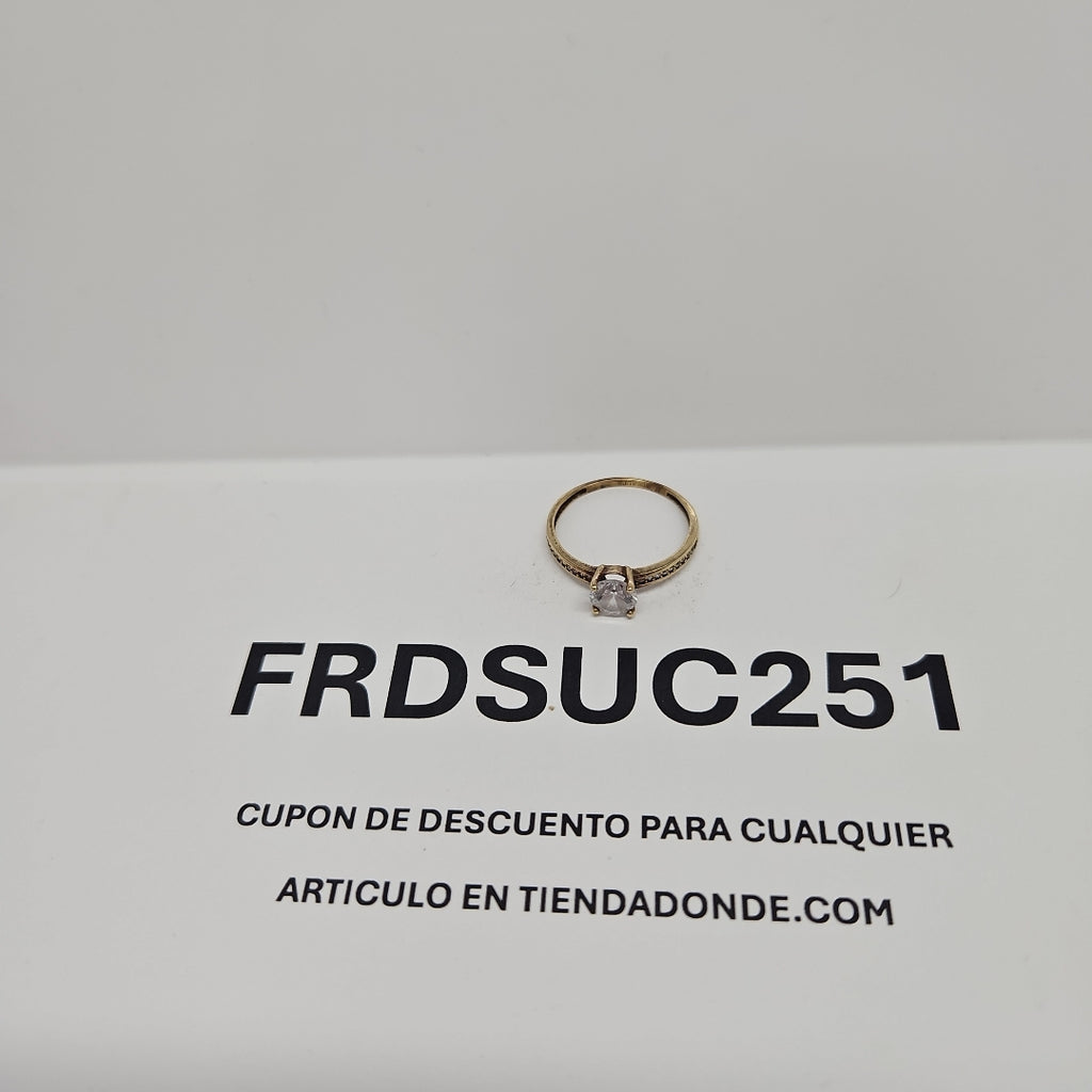 SOLITARIO ORO 10 K 1.7 GRMS (SEMINUEVO)