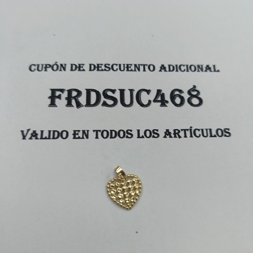 DIJE FIG CORAZON 14K 0.8 GR (NUEVO)