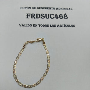 PULSERA GUCHI 14K 18 CM 2.9 GR (NUEVO)