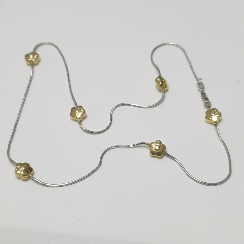 GARGANTILLA ORO COMBINADO 14 K 4,40 GRMS (SEMINUEVO)