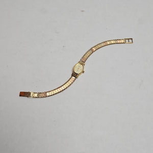 RELOJ CAJA Y PULSO ORO ORO 14 K 17.3 GRMS (SEMINUEVO)