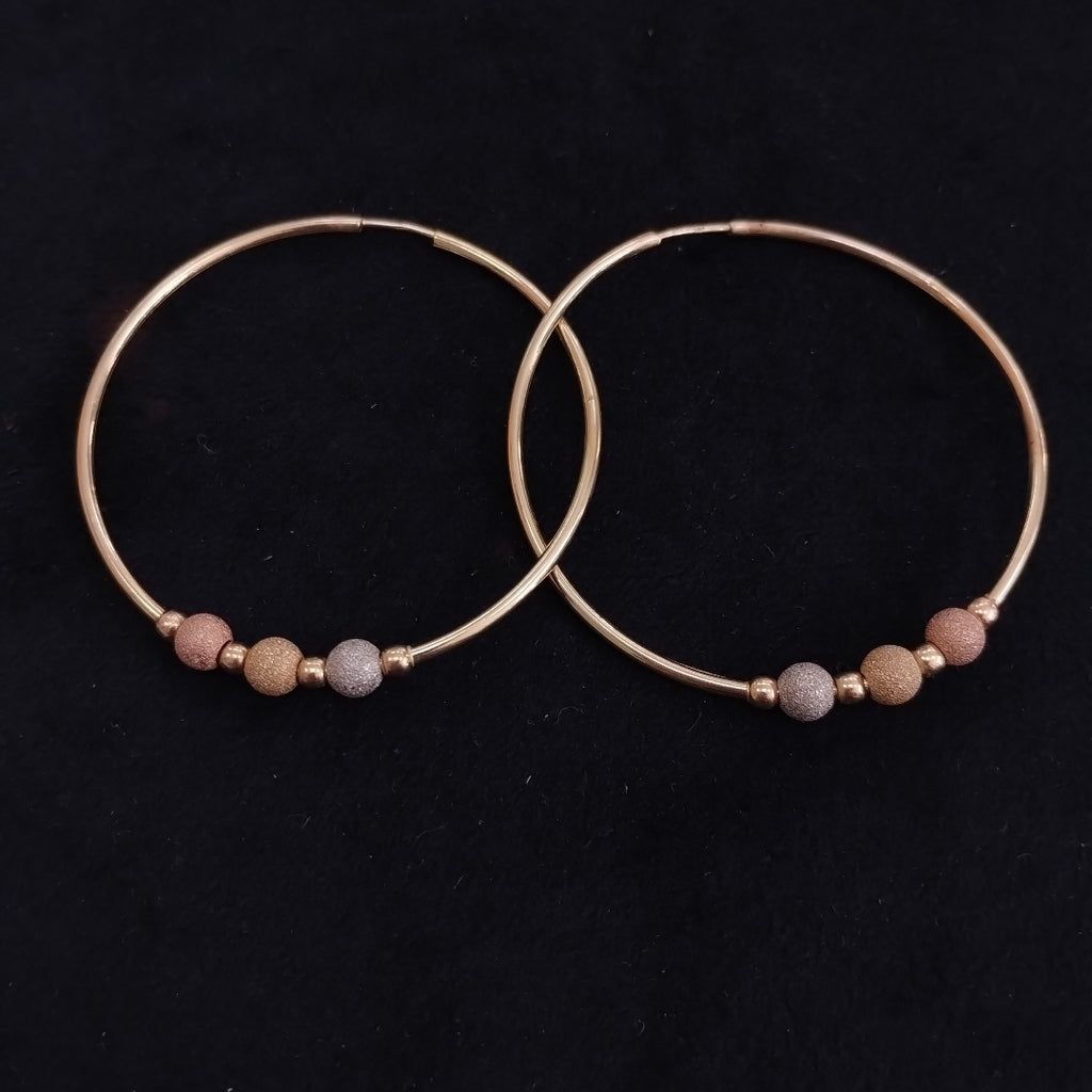 ARRACADAS PAR ORO 14 K 4.5 GRMS (SEMINUEVO)