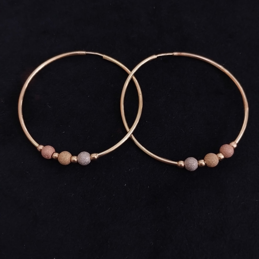 ARRACADAS PAR ORO 14 K 4.5 GRMS (SEMINUEVO)