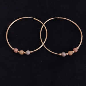 ARRACADAS PAR ORO 14 K 4.5 GRMS (SEMINUEVO)