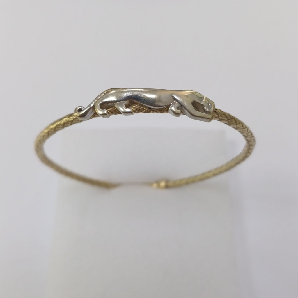 PULSERA RIGIDA ORO 14 K 6,00 GRMS (SEMINUEVO)