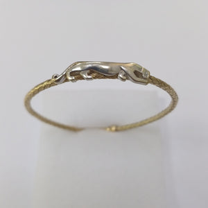 PULSERA RIGIDA ORO 14 K 6,00 GRMS (SEMINUEVO)