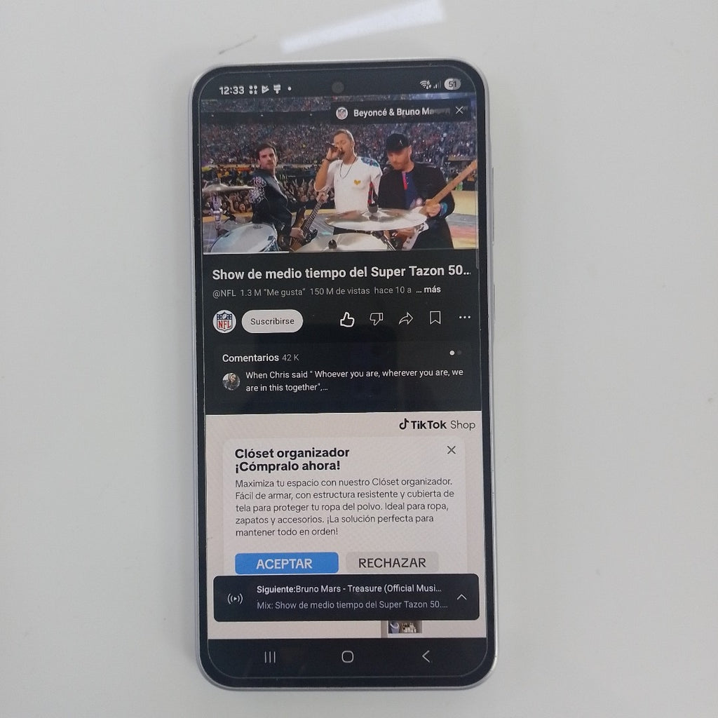 CELULAR SAMSUNG GALAXY A36 5G SM-A366E (2025) 128 GB 6 GB RAM (SEMINUEVO)
