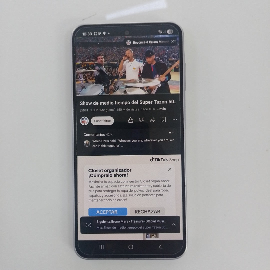 CELULAR SAMSUNG GALAXY A36 5G SM-A366E (2025) 128 GB 6 GB RAM (SEMINUEVO)