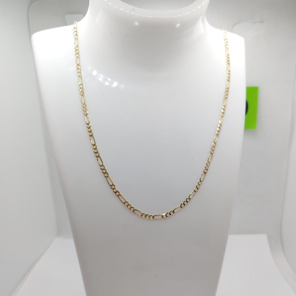 CADENA 3X1 14K 55 CM 5 GR (NUEVO)