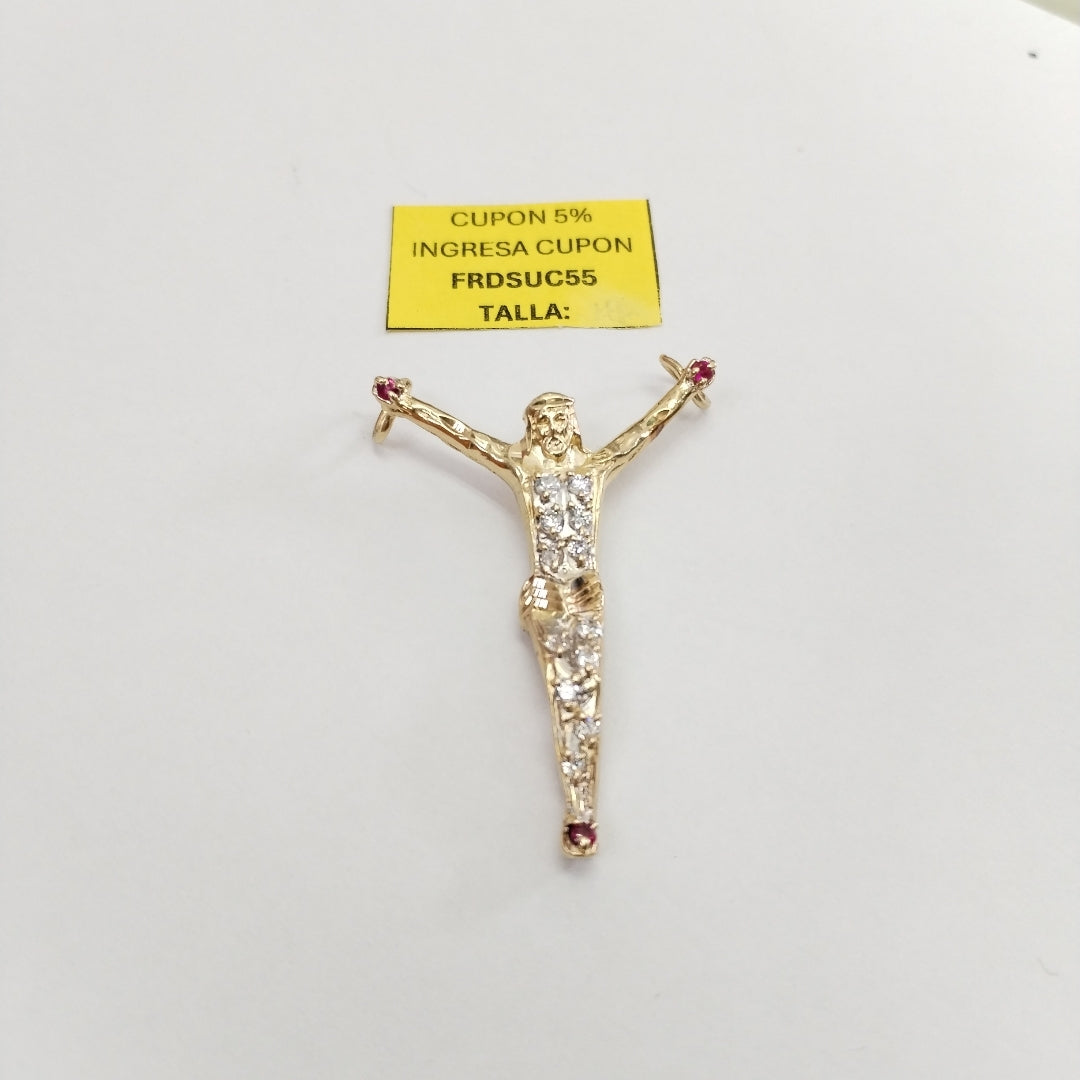 CRISTO OLIMPICO ORO 10 K 7.2 GRMS (SEMINUEVO)
