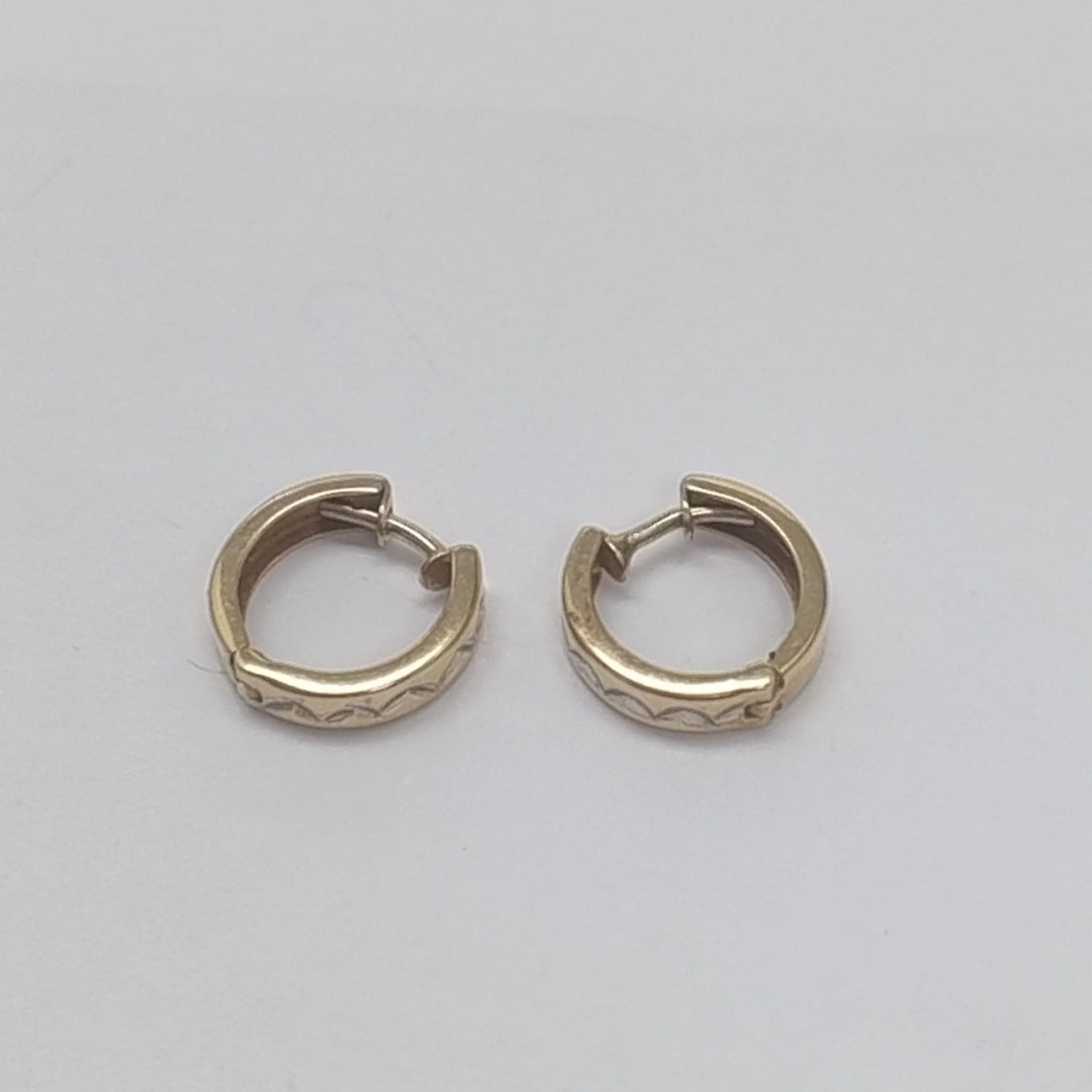 ARRACADAS PAR ORO 14 K 1,30 GRMS (SEMINUEVO)