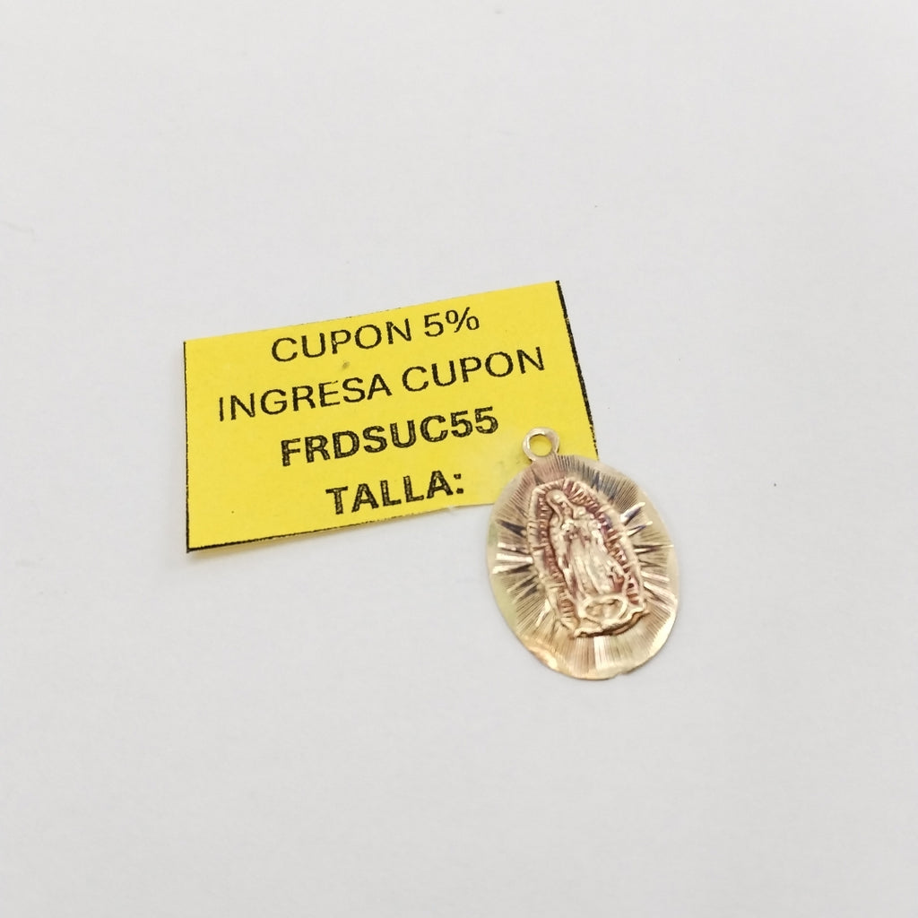 MEDALLA RELIGIOSA ORO 10 K 1,20 GRMS (SEMINUEVO)