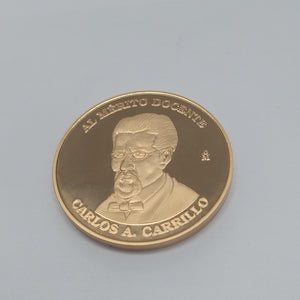 MEDALLA CONMEMORATIVA ORO 18 K 42,00 GRMS (SEMINUEVO)