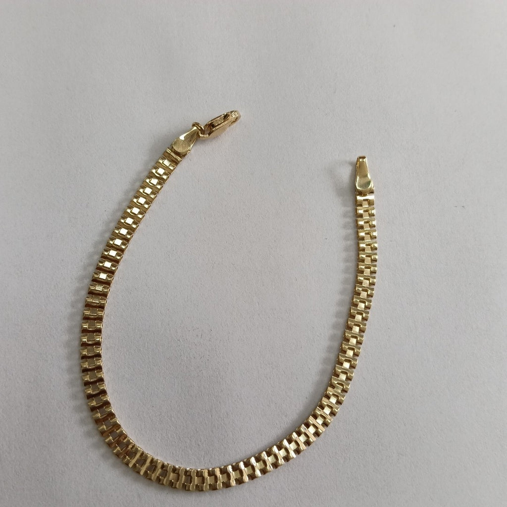 PULSERA ESPECIAL 14K 18 CM 4.1 GR (NUEVO)