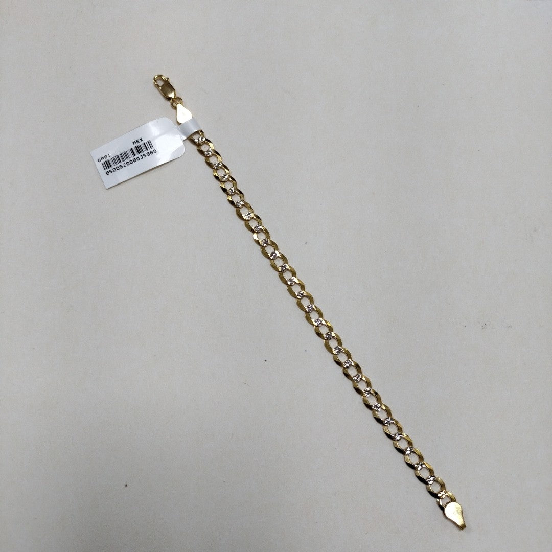 PULSERA BARBADA 14K 21 CM 5.5 GR (NUEVO)
