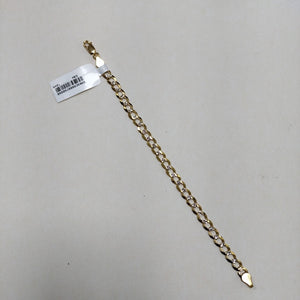 PULSERA BARBADA 14K 21 CM 5.5 GR (NUEVO)