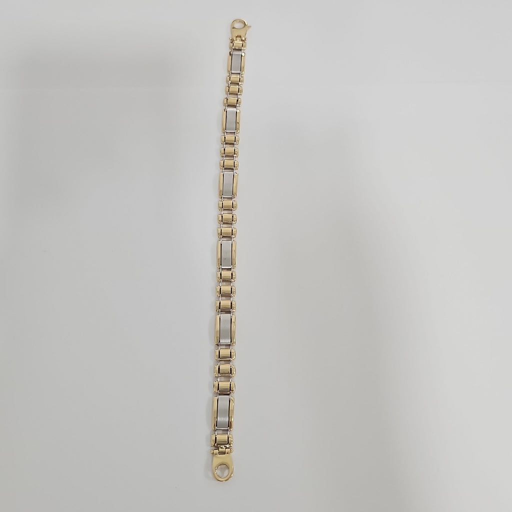 PULSERAS CABALLERO ORO 14K 13.6 (NUEVO)