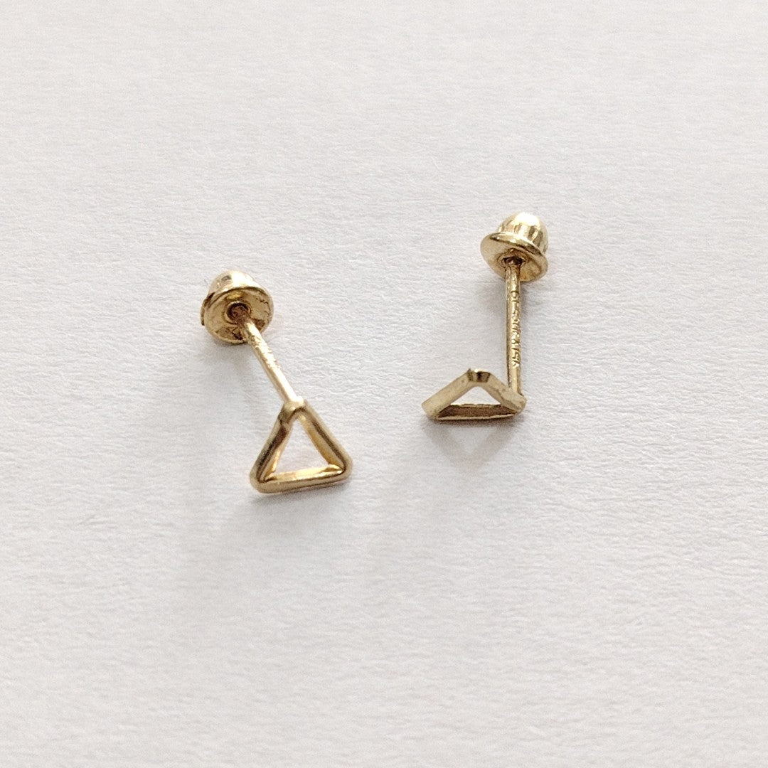 BROQUELES PAR ORO 14 K 0.2 GRMS (SEMINUEVO)