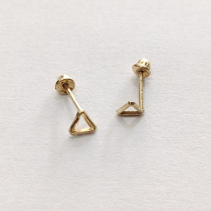 BROQUELES PAR ORO 14 K 0.2 GRMS (SEMINUEVO)