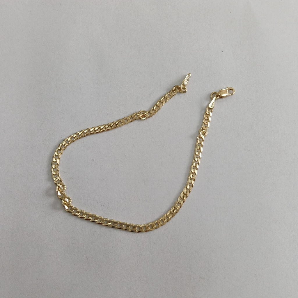 PULSERA BARBADA 14K 21 CM 3.6 GR (NUEVO)