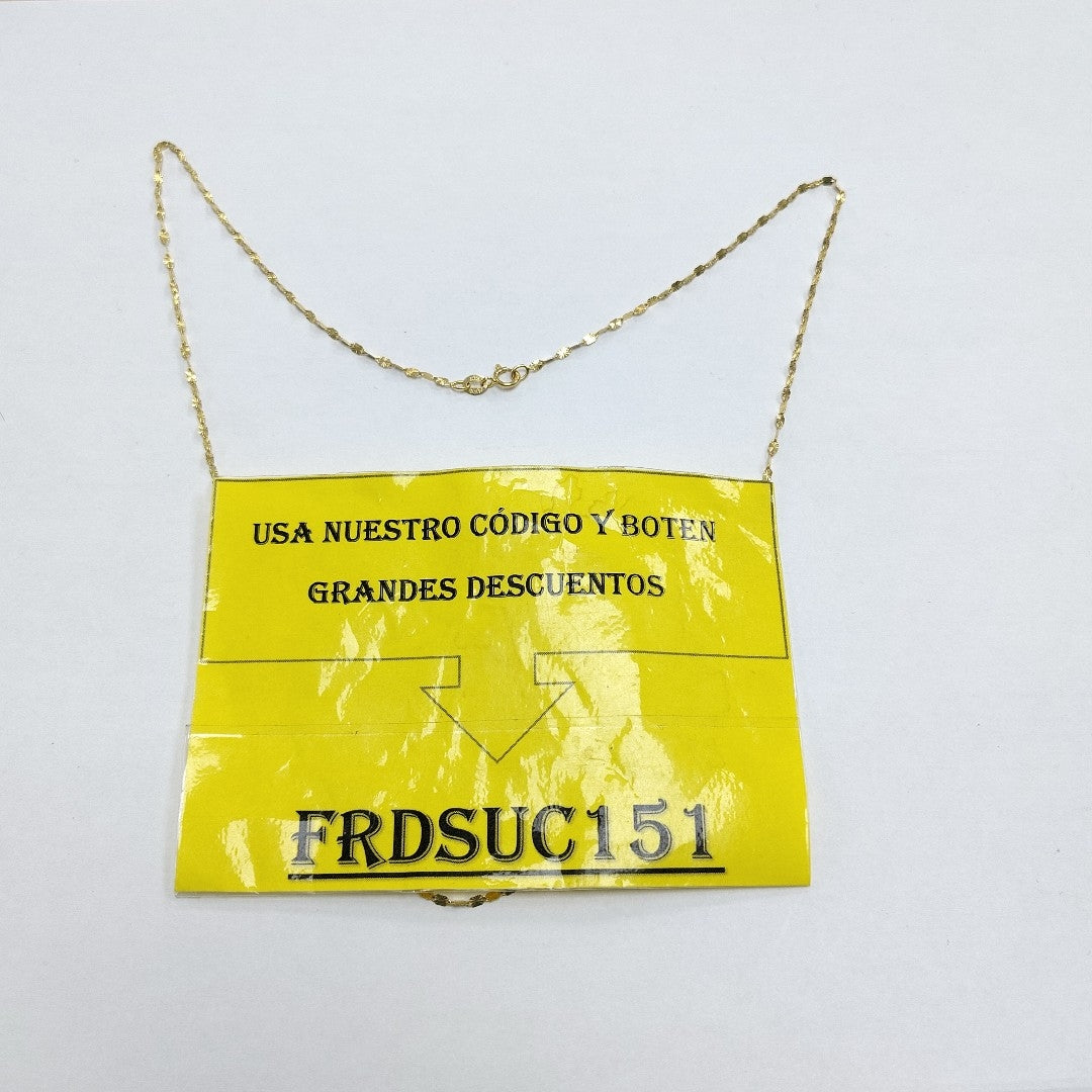 CADENA ORO 14 K 1 GRMS (SEMINUEVO)