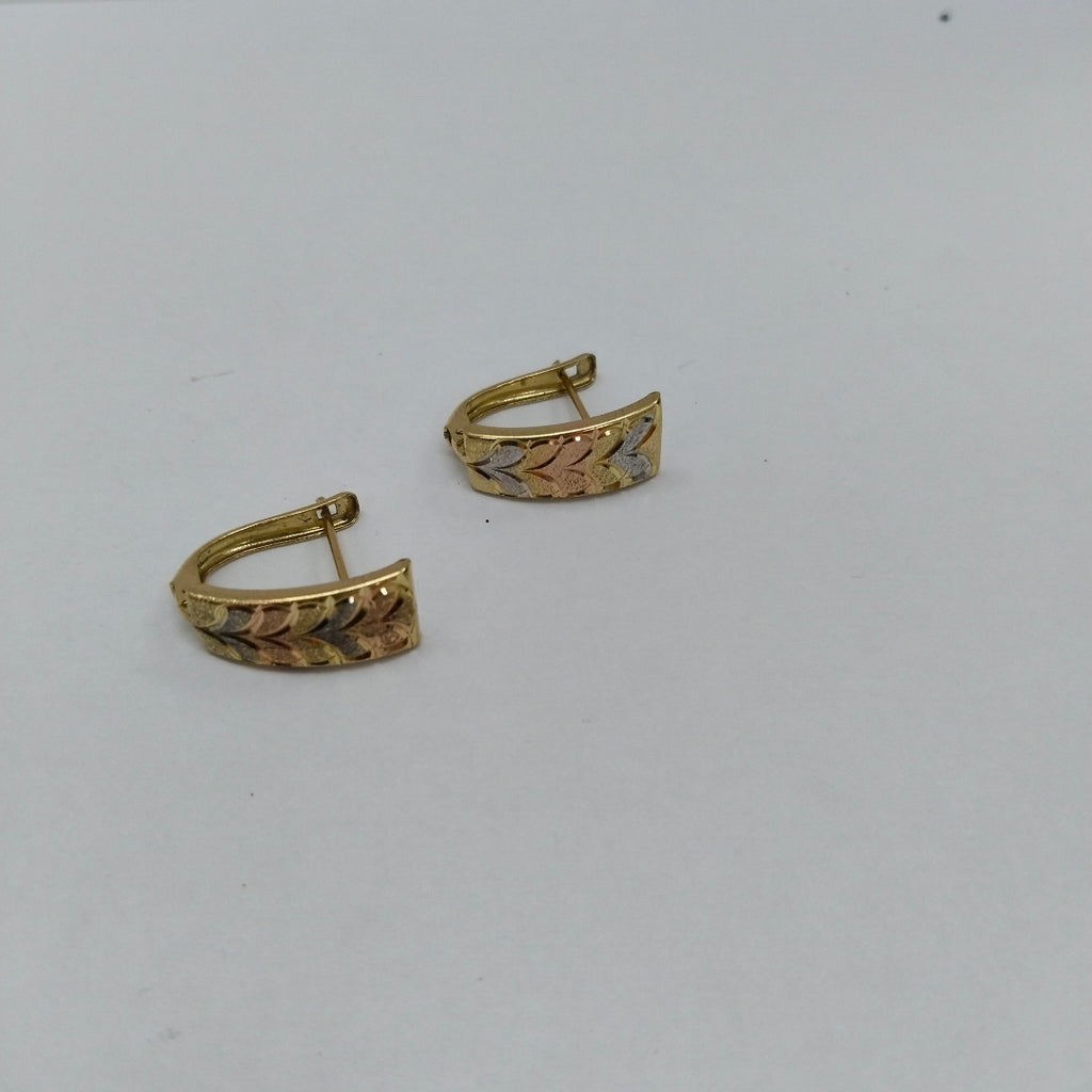 ARRACADAS PAR ORO 14 K 2.1 GRMS (SEMINUEVO)