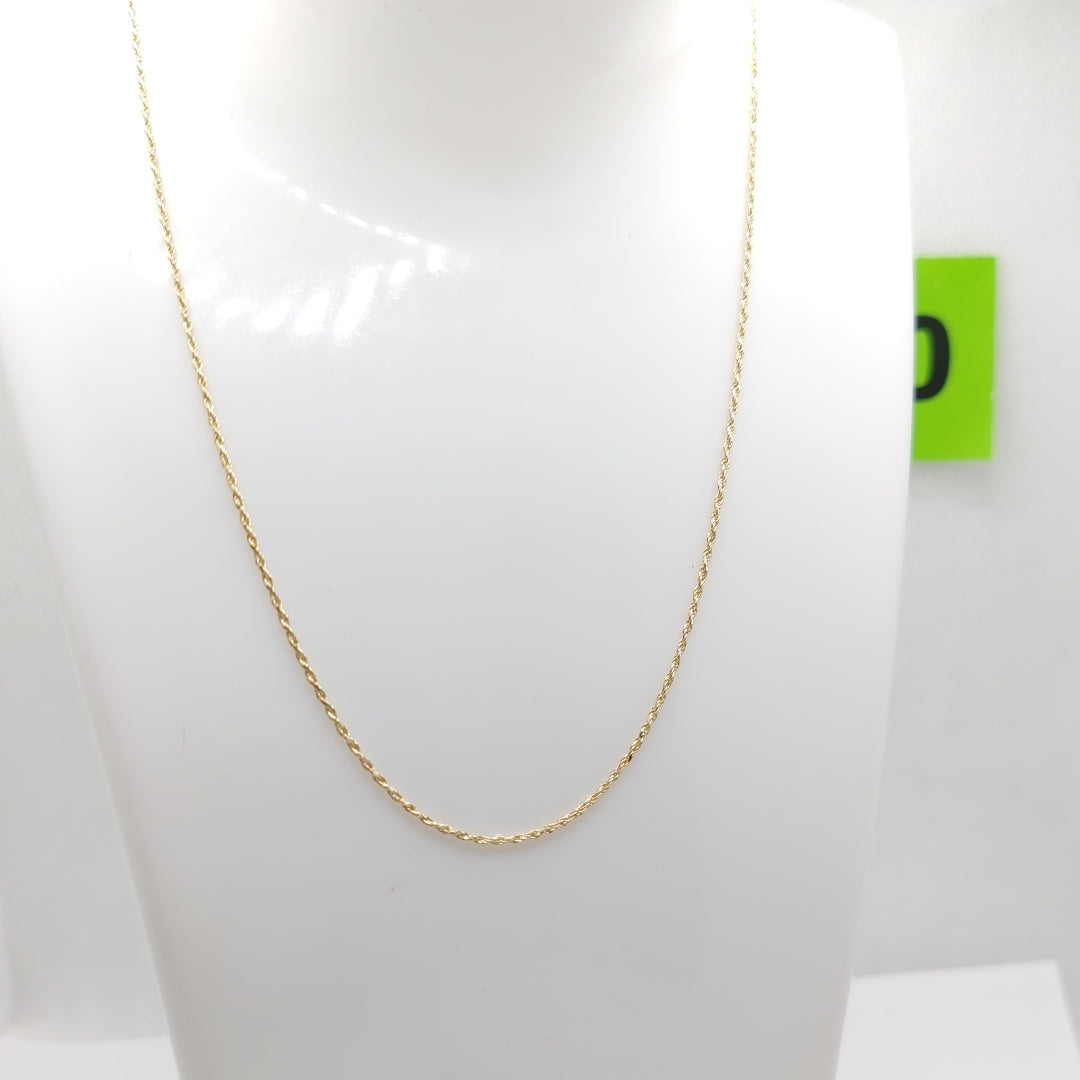 CADENA TORZAL 14K 55 CM 2.9 GR (NUEVO)