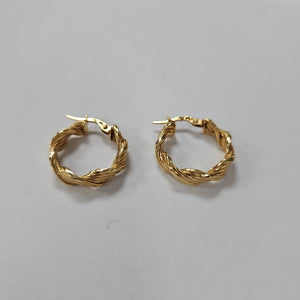 ARRACADAS PAR ORO 14 K 1,90 GRMS (SEMINUEVO)