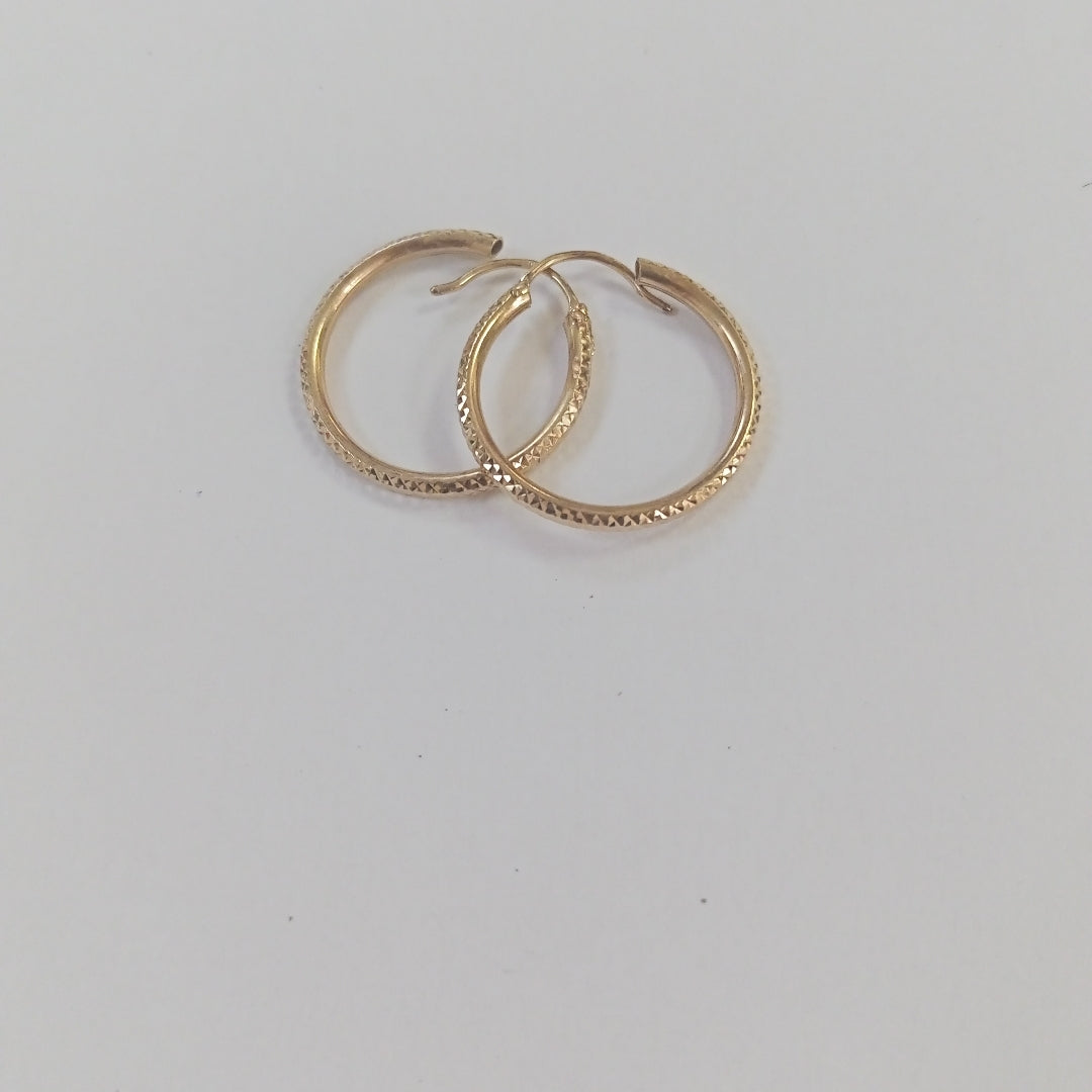 ARRACADAS PAR ORO 10 K 1.8 GRMS (SEMINUEVO)