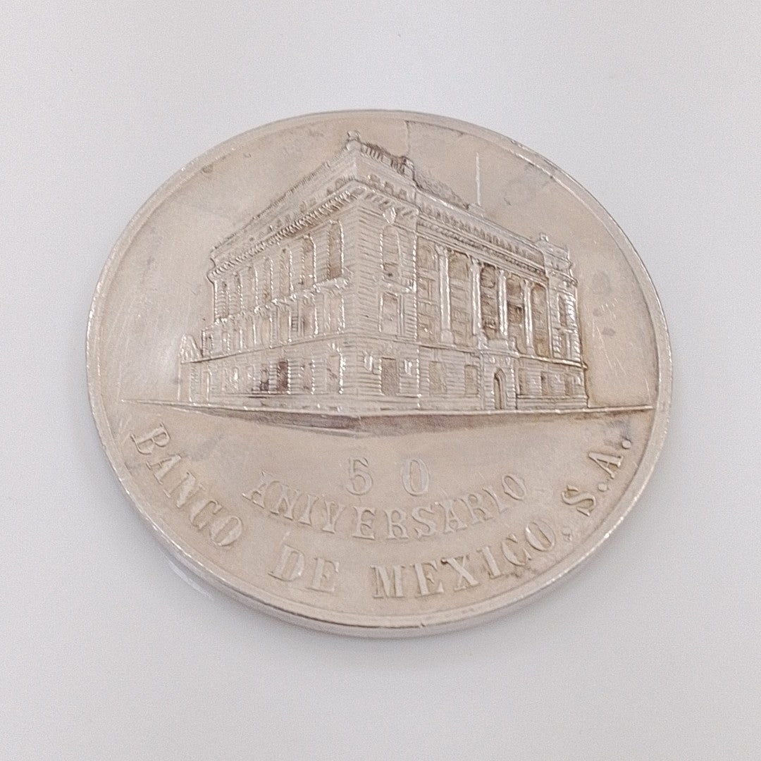 MEDALLA CONMEMORATIVA PLATA 24.9 GRMS (SEMINUEVO)