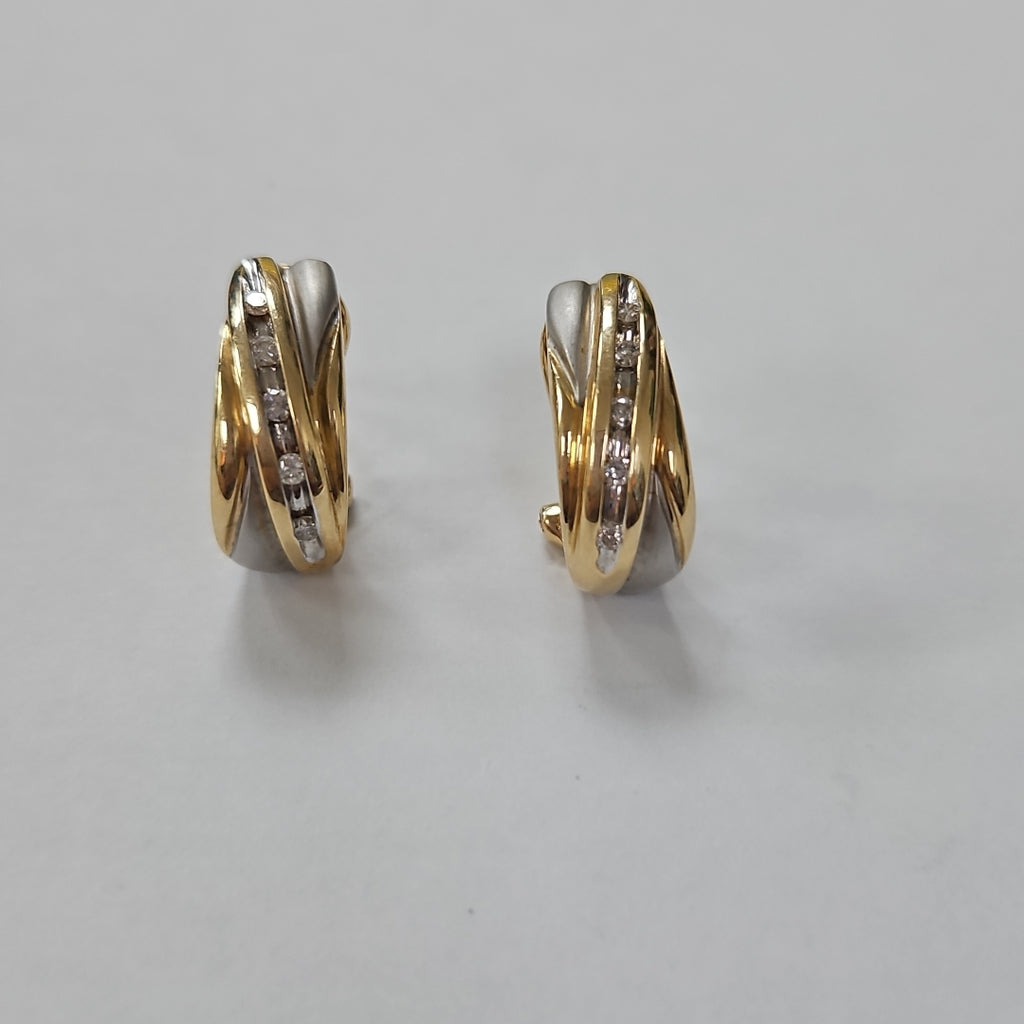 ARETES PAR ORO 14 K 5.9 GRMS (SEMINUEVO)