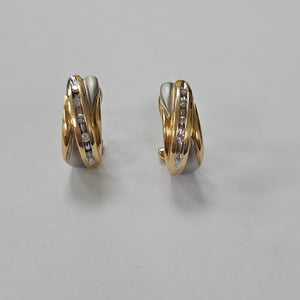 ARETES PAR ORO 14 K 5.9 GRMS (SEMINUEVO)