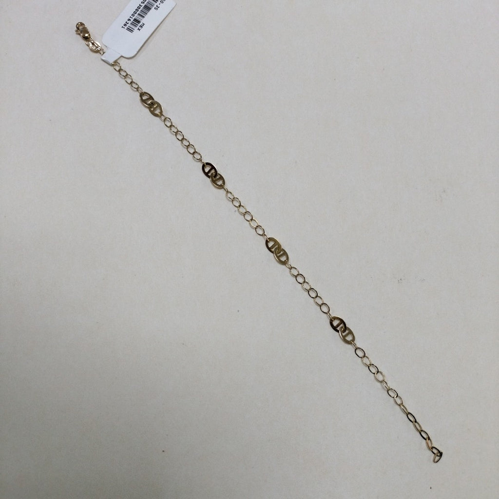 PULSERA ESPECIAL 14K 21 CM 1.8 GR (NUEVO)