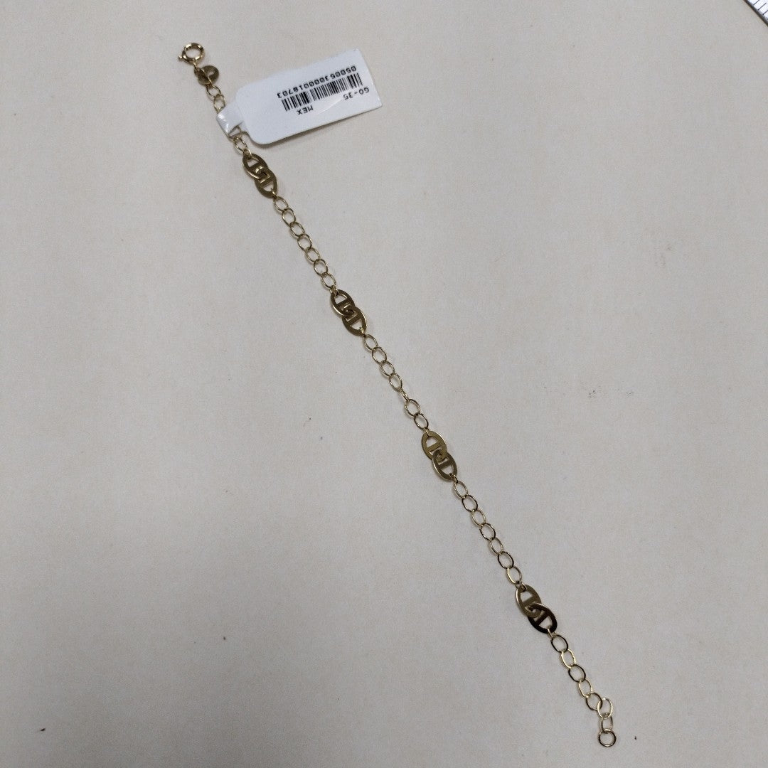 PULSERA ESPECIAL 14K 18 CM 1.6 GR (NUEVO)